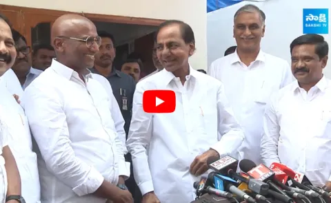 RS Praveen Kumar Meets KCR 