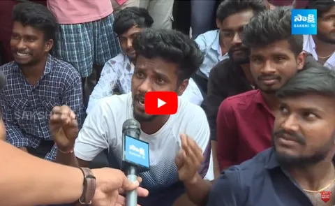 Nizam College Students Protest About No Proper Food