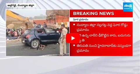 Terrible Road Incident In Nandyal District 