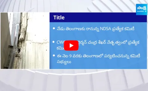 NDSA Special Committee To Visit Telangana Today