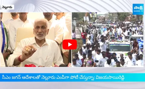 YSRCP Manifesto To Release In Siddham Sabha Says MP Vijayasai Reddy