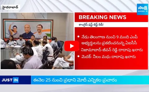 Telangana Congress Lok Sabha Candidates First list finalized 