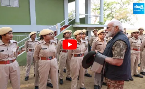 Modi Visits Kaziranga National Park In Assam