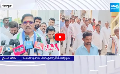 YSRCP Election Campaign In Nandyal 