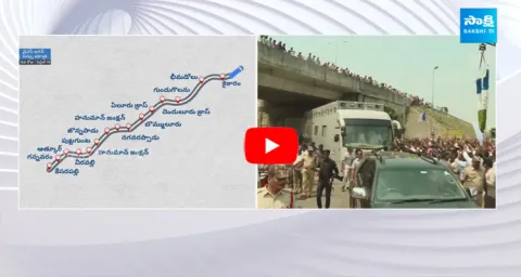 CM Jagan Bus Yatra Schedule From Gannavaram To Gudivada