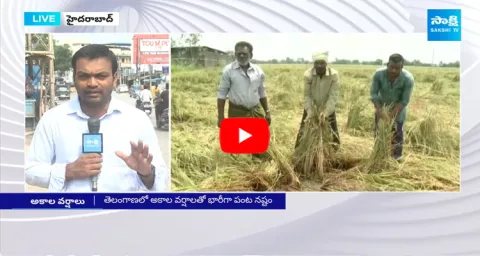 Huge Crop Damage Due To Sudden Rains