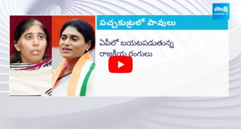Sharmila YS Sunitha Politics 