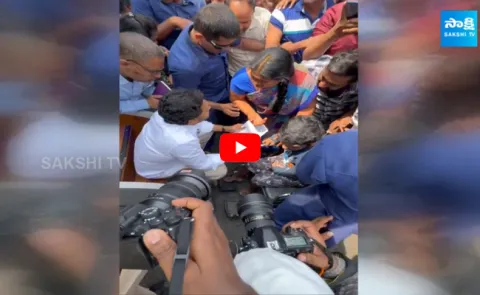 CM Jagan Promises To Help Physically Handicapped Person In Bus Yatra