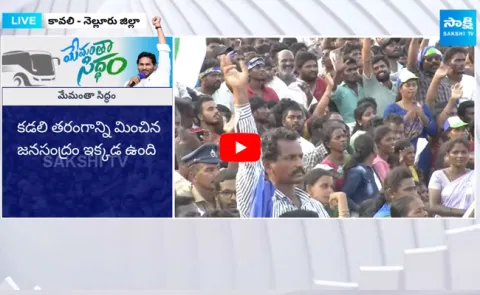 CM Jagan Request Vote to YSRCP