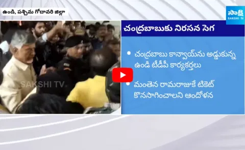 Undi TDP Leaders Warning to Chandrababu and Raghurama Krishnam Raju