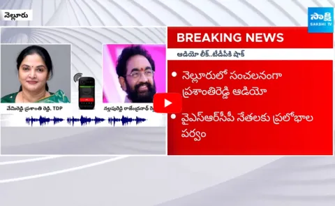 Vemireddy Prashanthi Reddy Audio Leak 