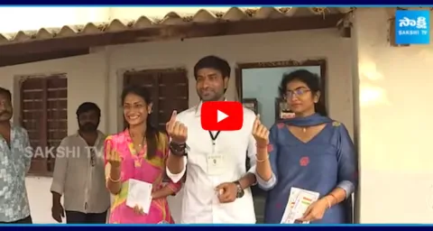 Devineni Avinash And Vijay Sai Reddy Cast Their Votes 
