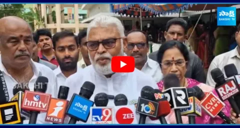 Ambati Rambabu And HIs Wife Caste Their Vote 