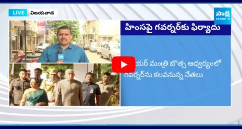 YSRCP Leaders To Meet AP Governor To Complaint On Violence In AP Elections Polling