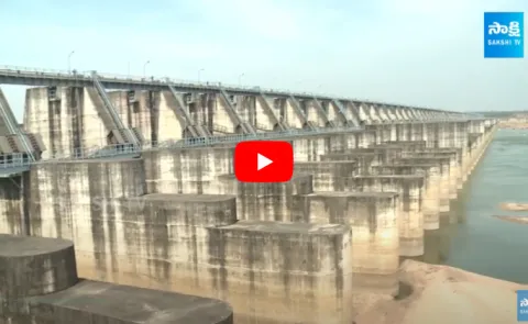 Medigadda Barrage Getting Heavy Sounds While Lifting Gates