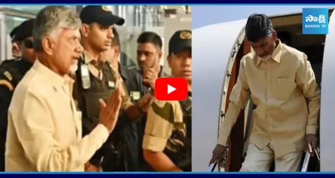 Chandrababu Naidu Return From Foreign Tour 
