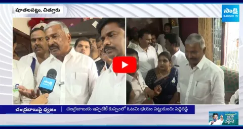 Peddireddy Ramachandra Reddy Satires on Chandrababu Naidu 