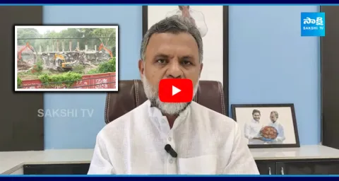 MLC Ishaq Basha Reacts On YSRCP Party Office Demolition 