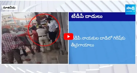 TDP Leaders Attack On YSRCP Municipal Councillor Girish 