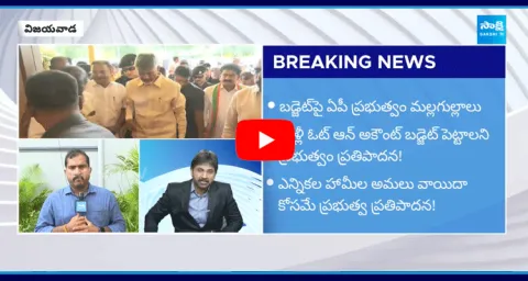 Chandrababu Trying To Vote On Account Budget 