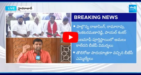 Internal Clashes In Telangana BJP Leaders
