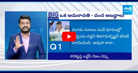 Big Question Debate On Chandrababu White Paper On Amaravati