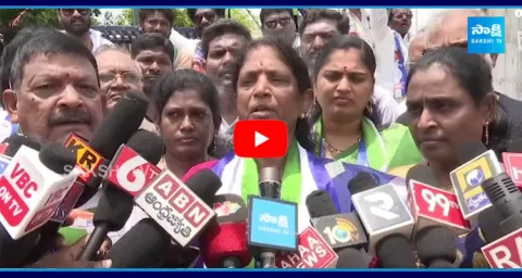 Vanga Geetha Strong Warning To TDP Leaders Over Vijayawada Ambedkar Statue Issue