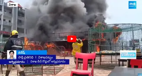 Fire Mishap At Dinosaur Park
