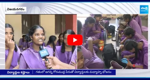 AP Govt School Students Comments On Dokka Seethamma Madyana Bhojanam