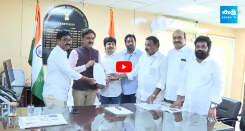 YSRCP Leaders Complaint SC Commission Over Ambedkar Statue Incident
