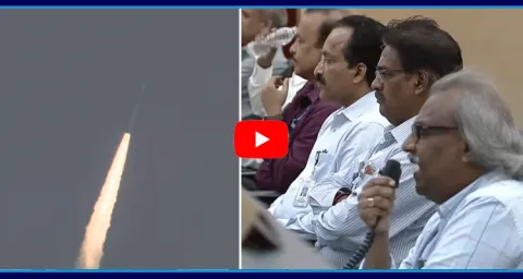 ISRO Launches Earth Observation Satellite On SSLV-D3-EOS8 Mission From Sriharikota