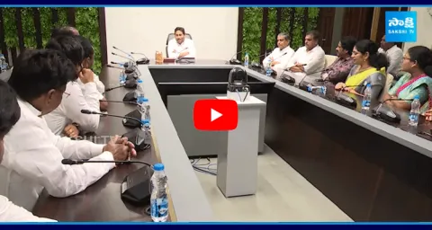 YS Jagan Mohan Reddy Key Meeting With YSRCP Leaders 
