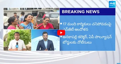 NGT Serious On Atchutapuram Sez Incident 