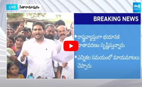 YS Jagan about Lokesh and Chandrababu