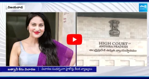 AP High Court Key Comments On Mumbai Heroine Kadambari Jethwani Case