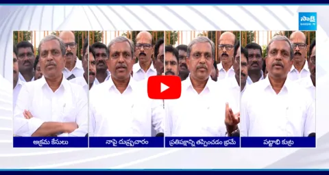 Sajjala Ramakrishna Reddy About TDP Fake Cases On Him 