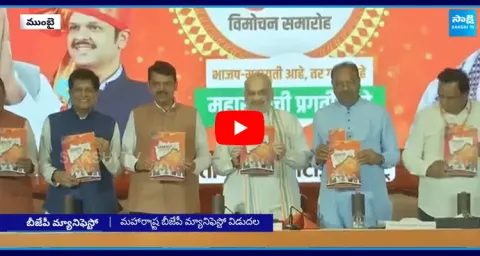 BJP Manifesto 2024 Maharashtra Released By Amit Shah