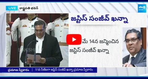 Justice Sanjiv Khanna Takes Oath As 51st Chief Justice Of India