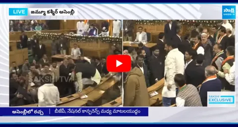 Dialogue War Between BJP And National Conference In Jammu Kashmir Assembly Session