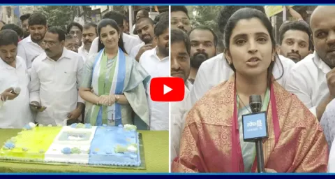 YSRCP Shyamala Celebrate YS Jagan Birthday At Kukatpally