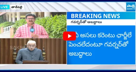 Chandrababu Mixed Fake Propaganda In Governor Speech At AP Assembly Meetings