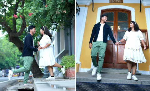 new trending Pre-wedding shoot