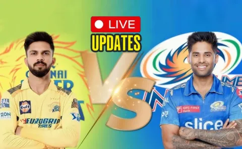 IPL 2025 csk vs mi live updates and highlights
