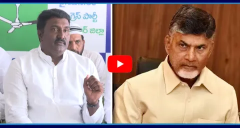 YSRCP Pothina Mahesh Fire On Chandrababu 