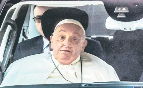 Pope Francis discharged from hospital