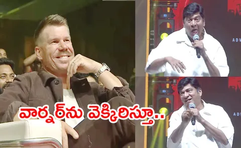 Robinhood: Rajendra Prasad Satires on Cricketer David Warner