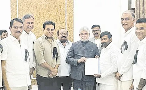 Petition to Speaker to issue bulletin on Jagadish Reddy suspension