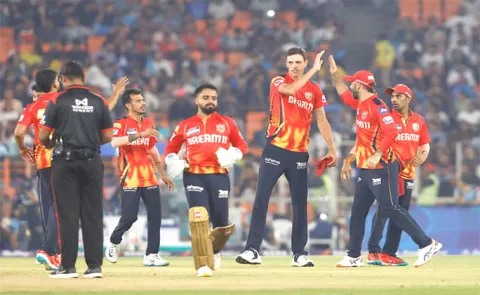 IPl 2025: Punjab Kings Defeats Gujarat Titans By 11 Runs