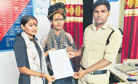 Case Filed On Lady Aghori in Mangalagiri Police Station