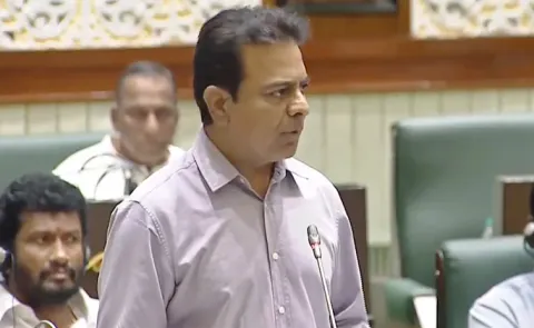 Ktr Slams Telangana Bjp Central Ministers